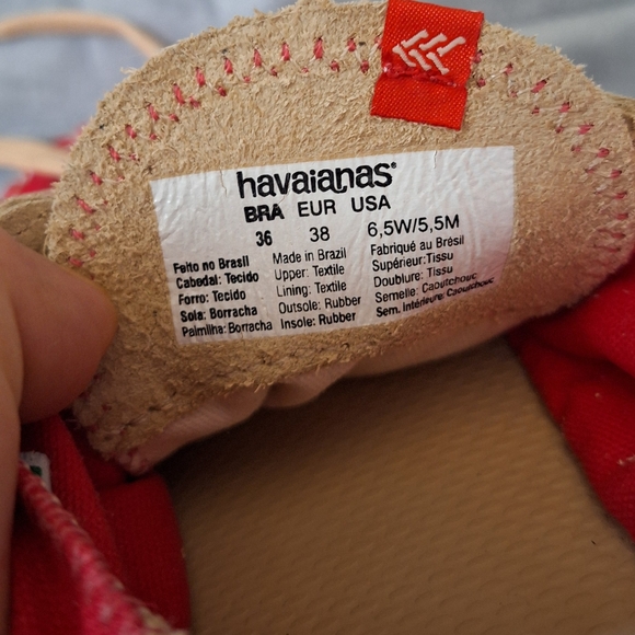 Havaianas Unisex Flat Lace Up Shoes - Picture 5 of 6